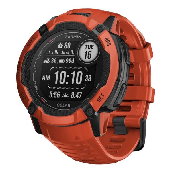 Спортивные часы Garmin Instinct 2X красные