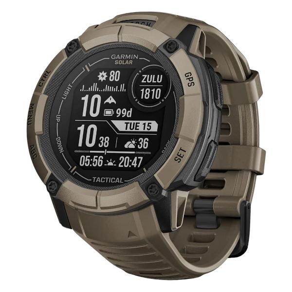 Спортивные часы Garmin Instinct 2X зеленые