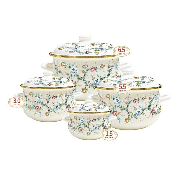 Набор кастрюль VELLEZZA VZ-1001CM