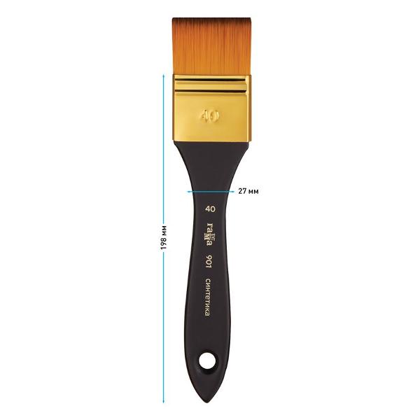 Кисть художественная Гамма Синтетика №40