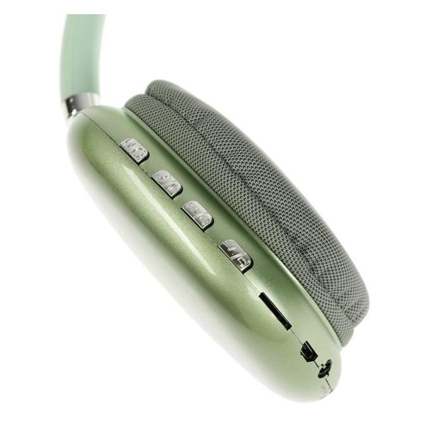 Наушники накладные нет бренда P9 зеленый