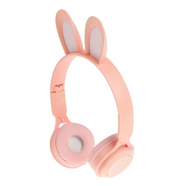 Наушники накладные нет бренда Y08R розовый