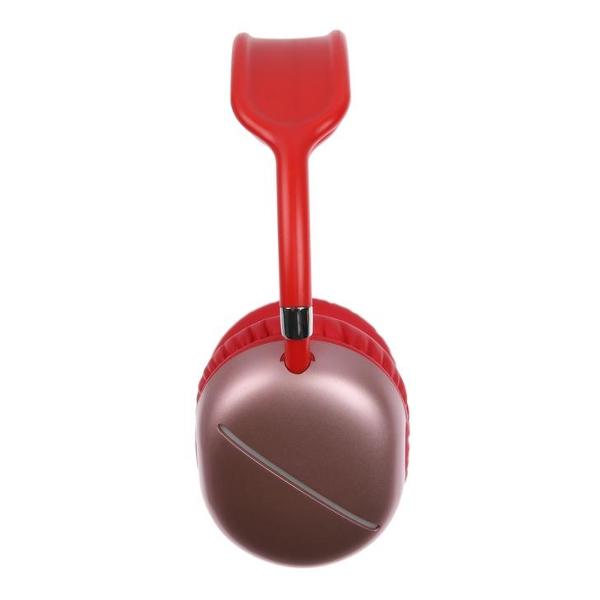 Наушники полноразмерные Bluetooth нет бренда AKZ MAX10 красный