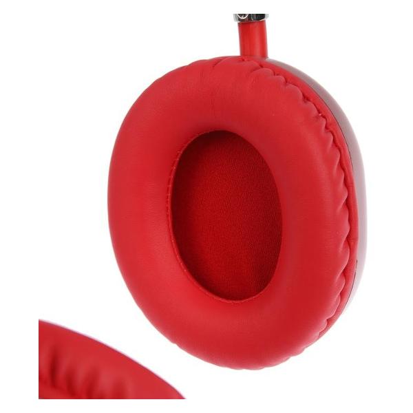 Наушники полноразмерные Bluetooth нет бренда AKZ MAX10 красный