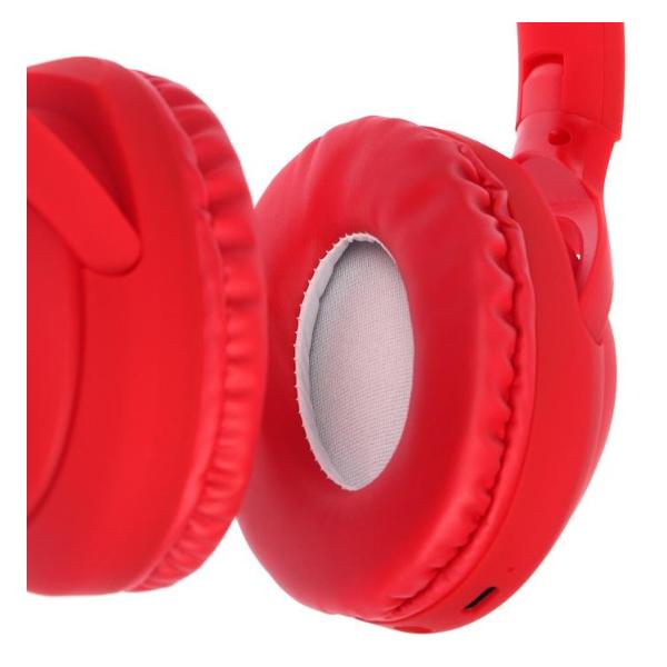 Наушники полноразмерные Bluetooth нет бренда MZ300 красный