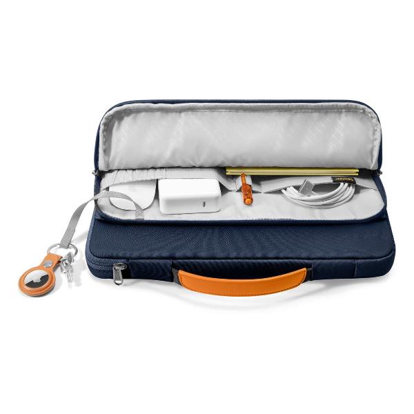 Сумка для ноутбука до 15" tomtoc MacBook Pro 14 2021-2023 темно-синяя