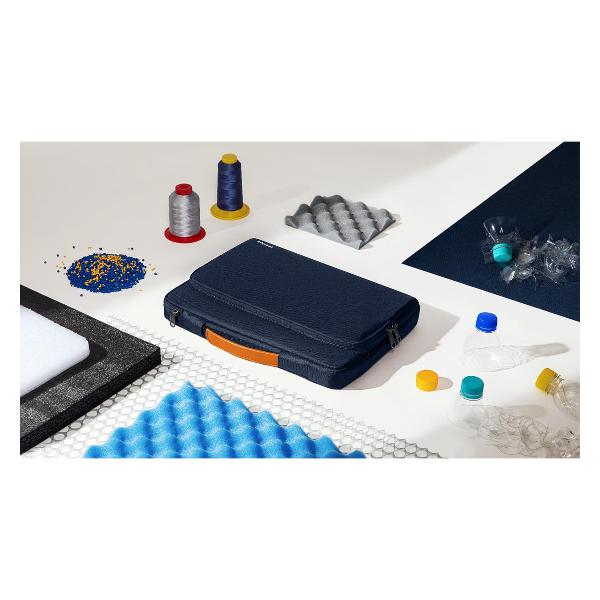 Сумка для ноутбука до 15" tomtoc MacBook Pro 14 2021-2023 темно-синяя