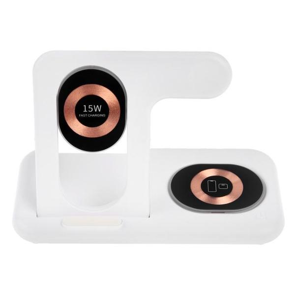 Беспроводное зарядное устройство нет бренда 9940222 белое