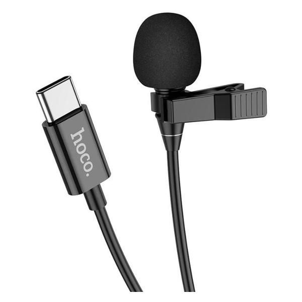 Микрофон петличный Hoco L14 Type-C