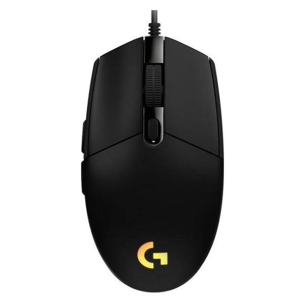 Игровая мышь Logitech G102 Lightsync черный