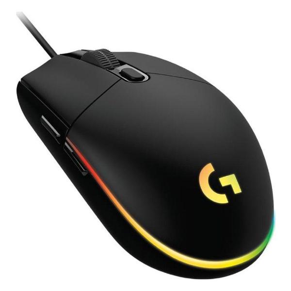 Игровая мышь Logitech G102 Lightsync черный