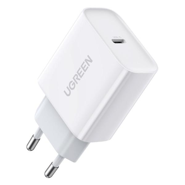 Сетевое зарядное устройство uGreen Fast Charging Power Adapter With PD (CD137) Белое