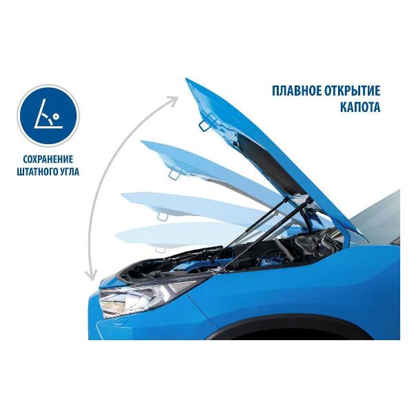 Амортизатор капота Rival для Geely Coolray SX11 (A.ST.1908.1)