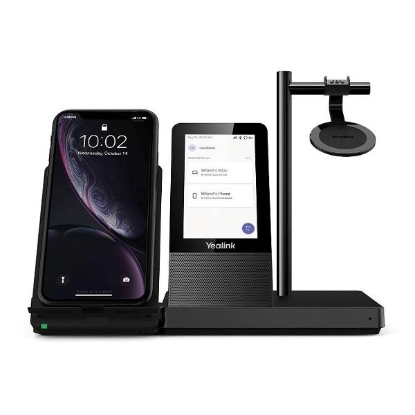 Bluetooth гарнитура Yealink WH66 Dual Teams черный