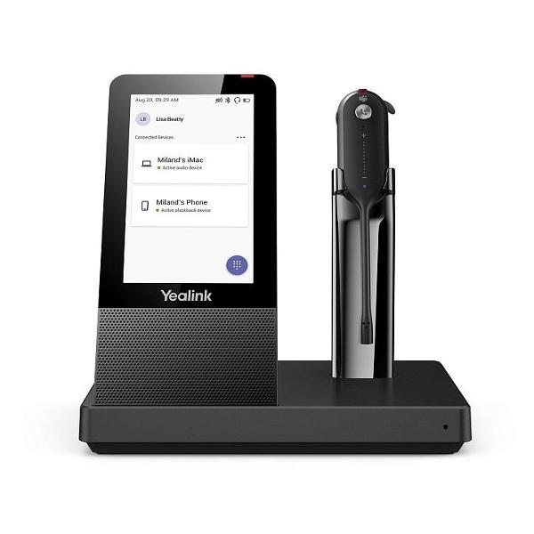 Bluetooth гарнитура Yealink WH67 UC черный