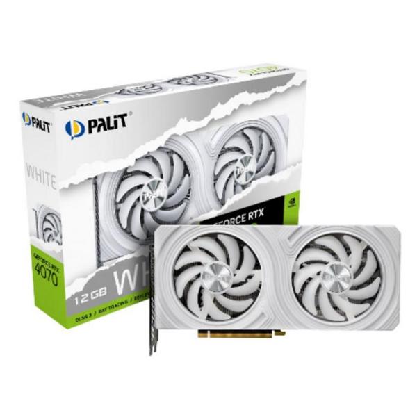 Видеокарта Palit NVIDIA GeForce RTX 4070 Dual White 12Gb (NED4070019K9-1047L)