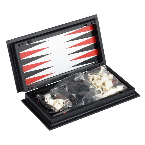 Развивающая игрушка Три Совы 3в1 "Нарды, шашки, шахматы", 24*24 см