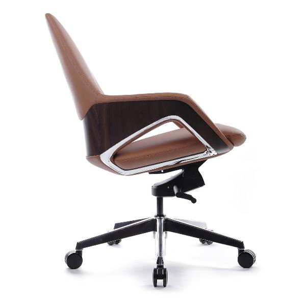 Кресло компьютерное Riva AURA LB коричневый