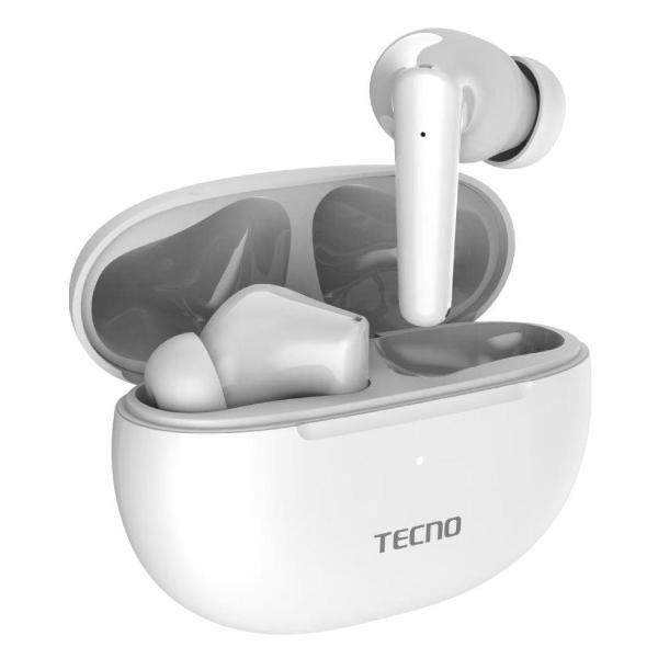 Наушники внутриканальные Bluetooth Tecno Buds 3 White