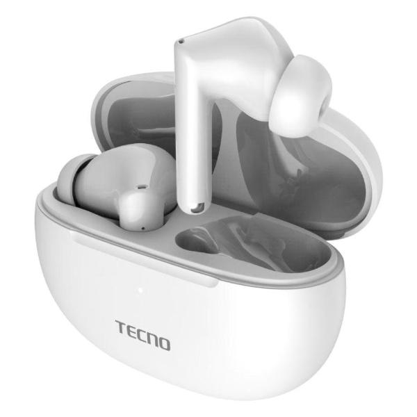 Наушники внутриканальные Bluetooth Tecno Buds 3 White