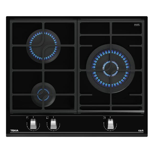 Встраиваемая газовая панель независимая Teka GZC 63310 XBN черная