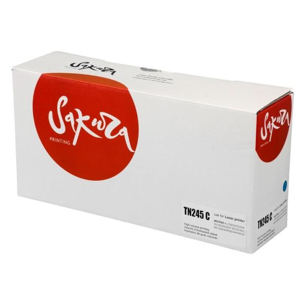 Картридж Sakura TN245C для Brother синий, 2200с