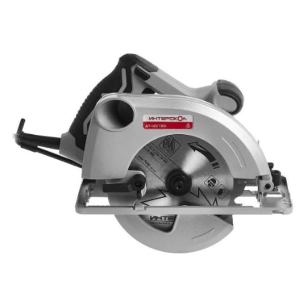 Электропила циркулярная ИНТЕРСКОЛ ДП-165/1300