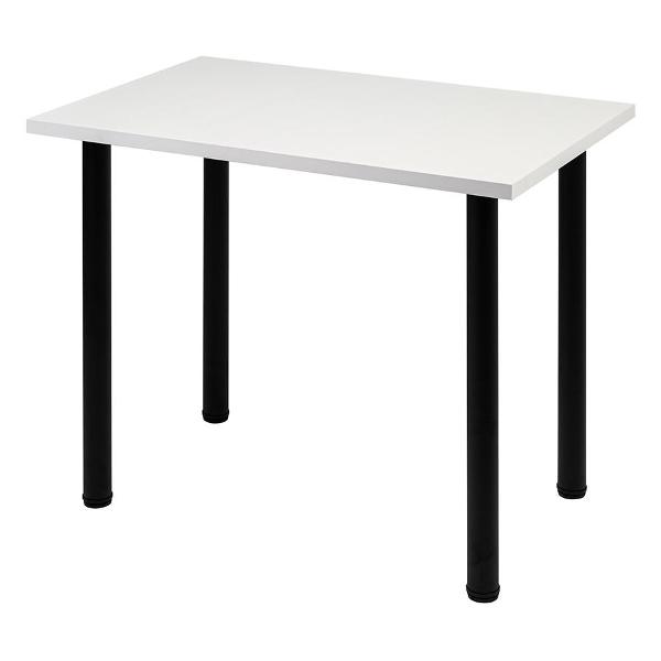 Стол обеденный Gastrorag 900х600х26&nbsp;белый черный