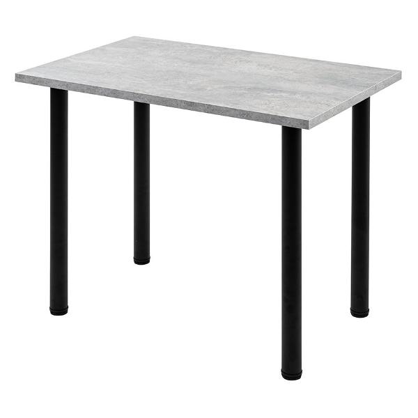 Стол обеденный Gastrorag 900х600х26&nbsp;бетон черный