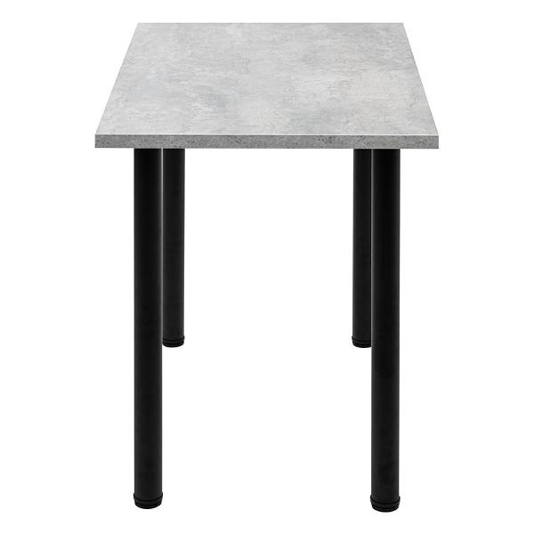 Стол обеденный Gastrorag 900х600х26&nbsp;бетон черный