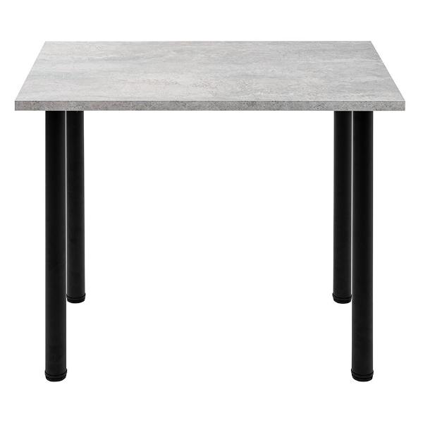 Стол обеденный Gastrorag 900х600х26&nbsp;бетон черный