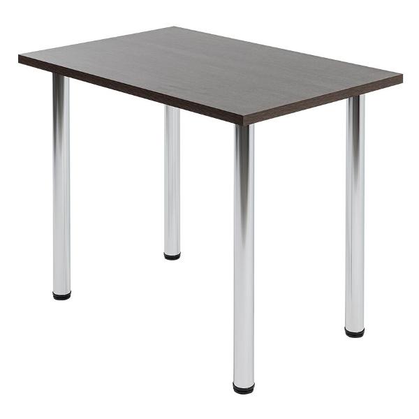 Стол обеденный Gastrorag 900х600х26&nbsp;венге хром