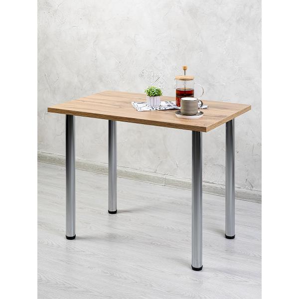 Стол обеденный Gastrorag 900х600х26&nbsp;таксония хром