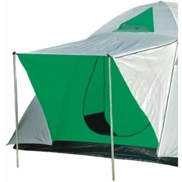 Палатка туристическая Palisad Camping двухслойная трехместная 210x210x130 см