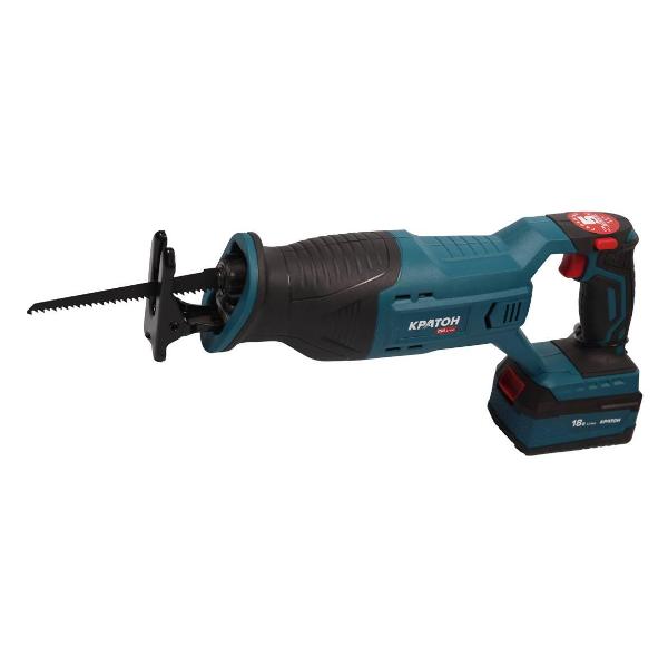 Пила сабельная аккумуляторная Кратон RS18DC-115-OFA SET