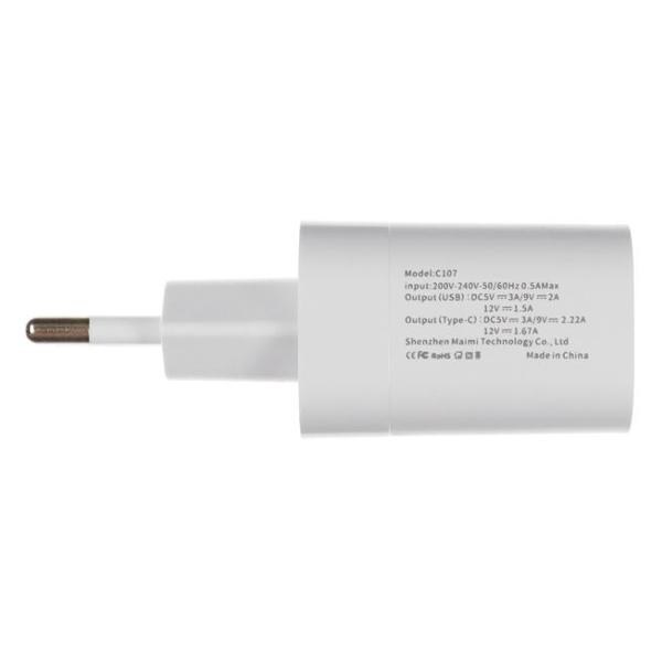 Сетевое зарядное устройство Maimi Type-C Power Delivery C107