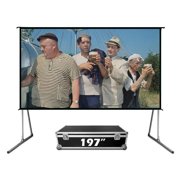 Экран для видеопроектора S'ok SCPSFF-400x300FR