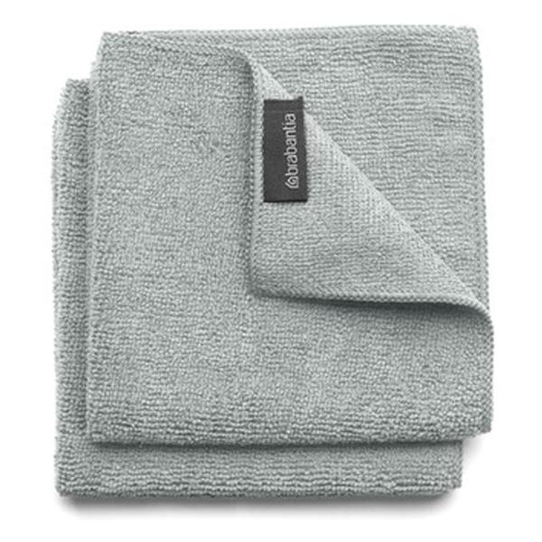 Салфетки Brabantia из микрофибры серые, 2 шт.