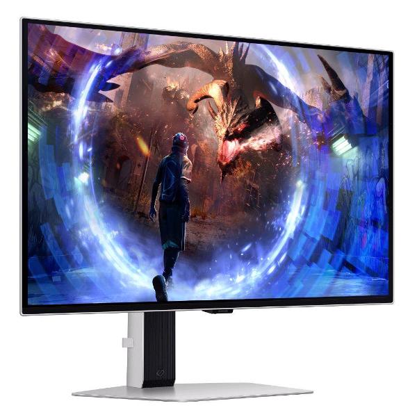Монитор игровой Samsung Odyssey OLED G6 G60SD S27DG600SI 27"/OLED/2560x1440/360Гц/серебристый