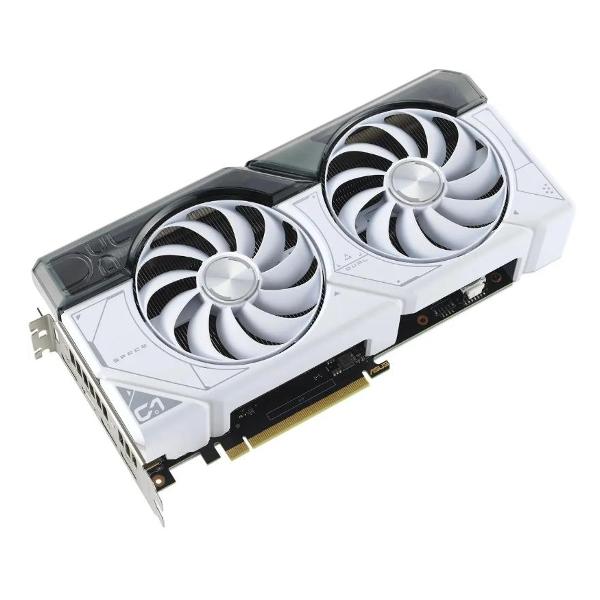 Видеокарта ASUS GeForce RTX 4070 SUPER White Dual OC Edition (DUAL-RTX4070S-O12G-WHITE)