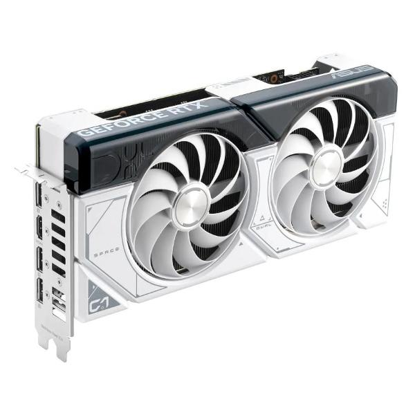 Видеокарта ASUS GeForce RTX 4070 SUPER White Dual OC Edition (DUAL-RTX4070S-O12G-WHITE)