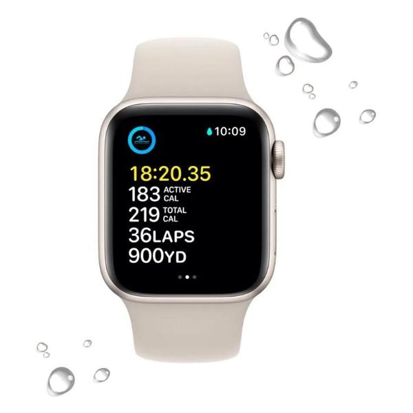 Смарт-часы Apple Watch SE 2023 40mm Starlight S/M (MR9U3)