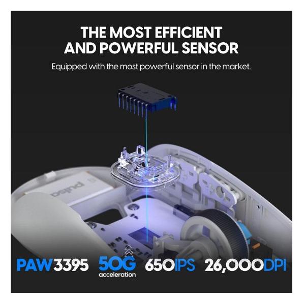 Игровая мышь Pulsar X2 H Wireless Size 2 белый