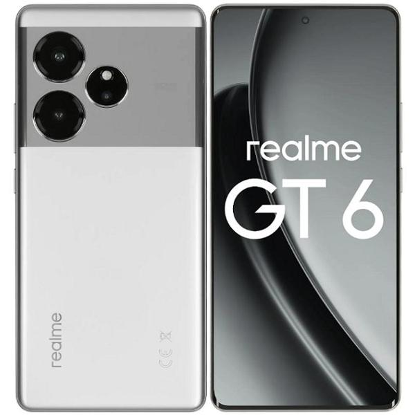 Смартфон realme GT 6 12/256GB Silver фото