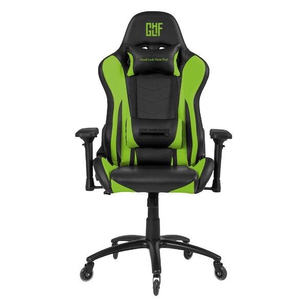 Кресло компьютерное игровое GLHF 5X Black/Green 2024