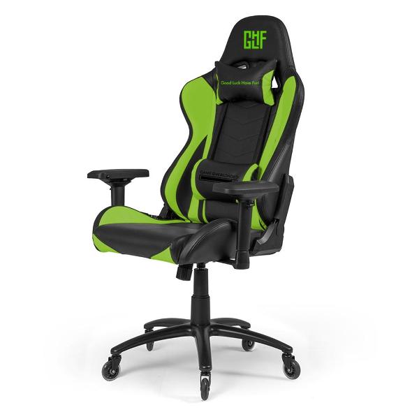 Кресло компьютерное игровое GLHF 5X Black/Green 2024