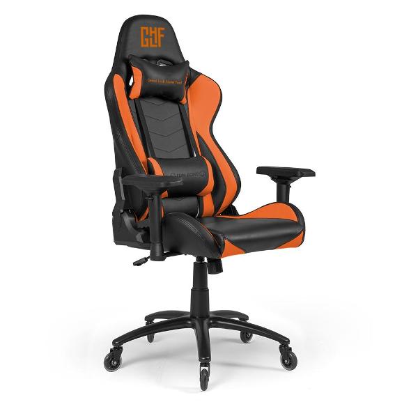 Кресло компьютерное игровое GLHF 5X Black/Orange 2024