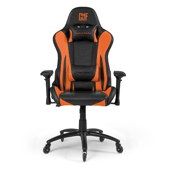 Кресло компьютерное игровое GLHF 5X Black/Orange 2024