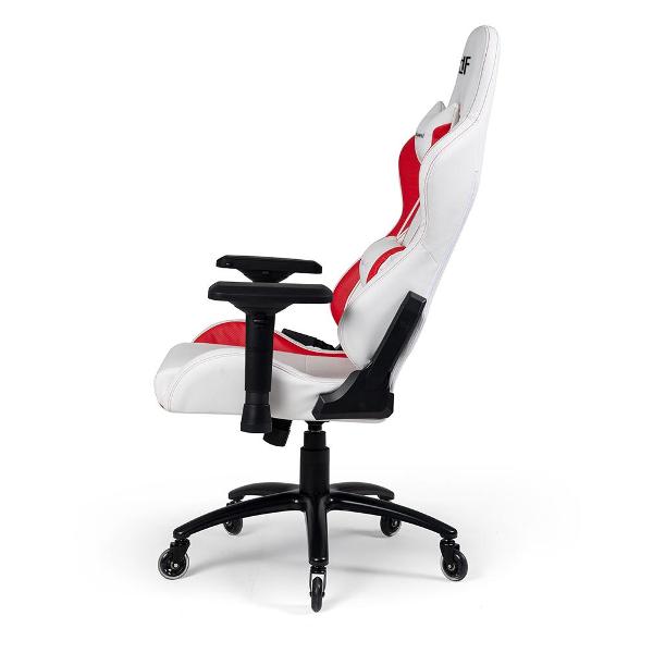 Кресло компьютерное игровое GLHF 5X White/Red 2024