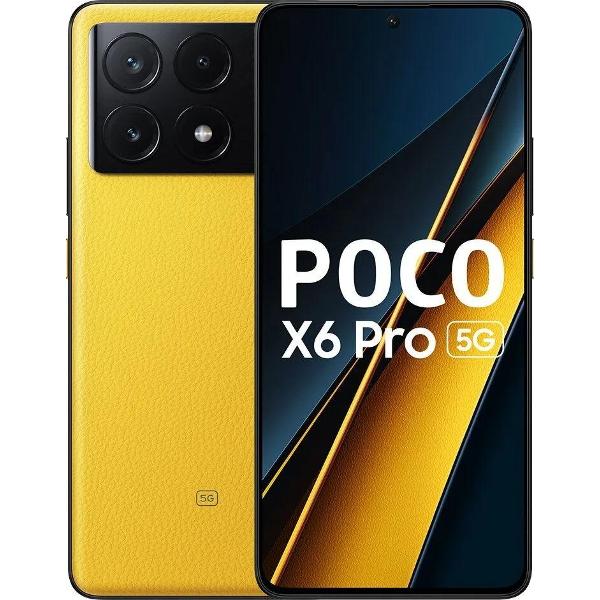 Смартфон POCO X6 Pro 5G 12/512GB Желтый